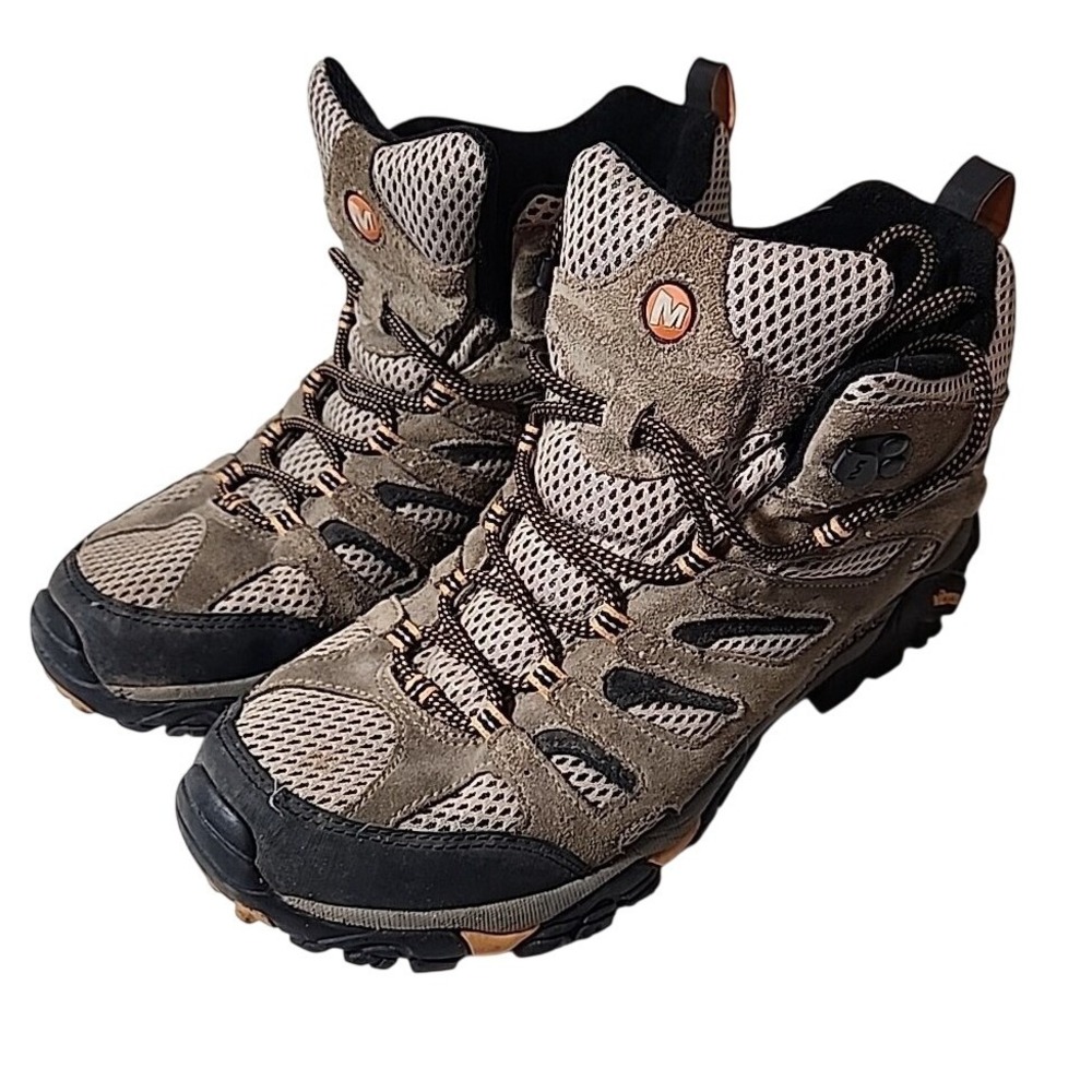 Merrell Shoes Womens Continuum Vibram Hiking Boot Waterproof Leather Size‎ 10